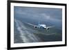 Boeing 787 Dreamliner-null-Framed Art Print