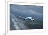 Boeing 787 Dreamliner-null-Framed Art Print