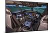 Boeing 787 Flight Deck-null-Mounted Art Print