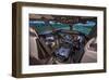 Boeing 787 Flight Deck-null-Framed Art Print