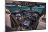 Boeing 787 Flight Deck-null-Mounted Art Print