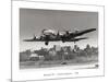 Boeing B-307 on Final Approach, 1940-null-Mounted Art Print