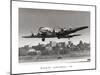 Boeing B-307 on Final Approach, 1940-null-Mounted Art Print