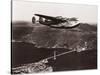 Boeing B-314 over San Francisco Bay, California 1939-Clyde Sunderland-Stretched Canvas