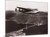 Boeing B-314 over San Francisco Bay, California 1939-Clyde Sunderland-Mounted Art Print