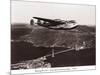 Boeing B-314 over San Francisco Bay, California 1939-Clyde Sunderland-Mounted Art Print