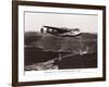 Boeing B-314 over San Francisco Bay, California 1939-Clyde Sunderland-Framed Art Print