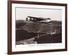 Boeing B-314 over San Francisco Bay, California 1939-Clyde Sunderland-Framed Art Print