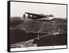 Boeing B-314 over San Francisco Bay, California 1939-Clyde Sunderland-Framed Stretched Canvas