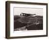 Boeing B-314 over San Francisco Bay, California 1939-Clyde Sunderland-Framed Art Print