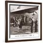 Boeing B-314, Passengers Arrive at La Gaurdia, 1939-Clyde Sunderland-Framed Art Print