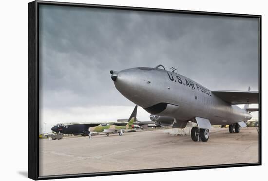 Boeing B-47, Kansas Aviation Museum, Wichita, Kansas, USA-Walter Bibikow-Framed Photographic Print