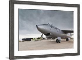 Boeing B-47, Kansas Aviation Museum, Wichita, Kansas, USA-Walter Bibikow-Framed Photographic Print