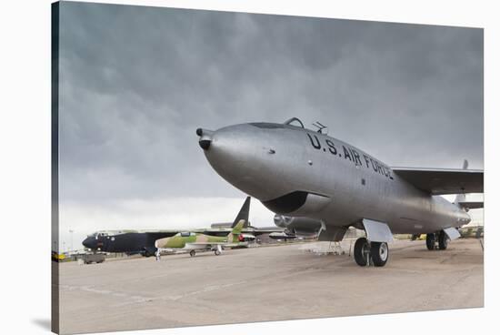 Boeing B-47, Kansas Aviation Museum, Wichita, Kansas, USA-Walter Bibikow-Stretched Canvas