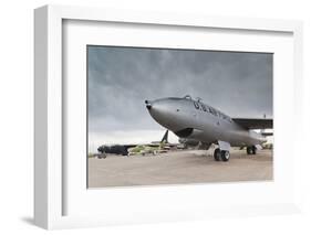 Boeing B-47, Kansas Aviation Museum, Wichita, Kansas, USA-Walter Bibikow-Framed Photographic Print