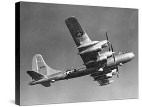 Boeing B-50D Superfortress in Air-null-Stretched Canvas