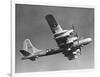 Boeing B-50D Superfortress in Air-null-Framed Photographic Print