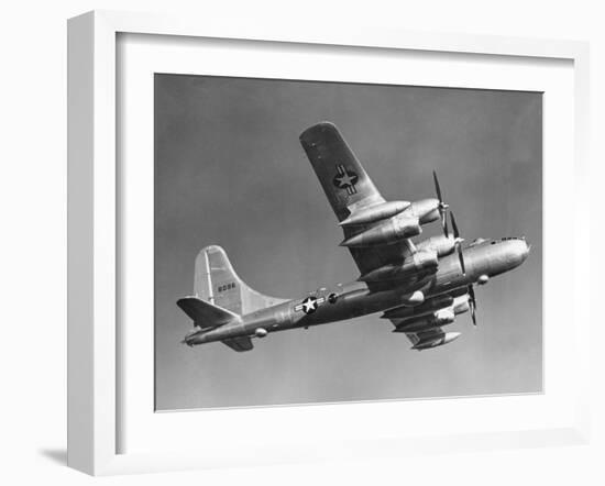 Boeing B-50D Superfortress in Air-null-Framed Photographic Print