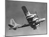 Boeing B-50D Superfortress in Air-null-Mounted Photographic Print