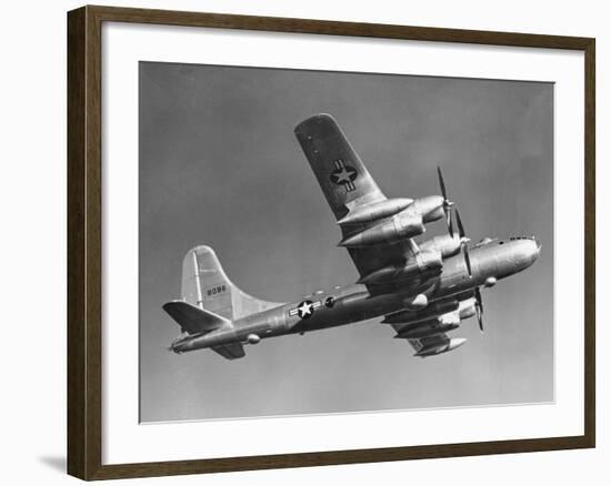 Boeing B-50D Superfortress in Air-null-Framed Photographic Print