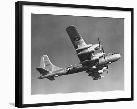 Boeing B-50D Superfortress in Air-null-Framed Photographic Print