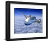 Boeing Conceptual Sonic Cruiser-null-Framed Art Print