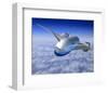 Boeing Conceptual Sonic Cruiser-null-Framed Art Print