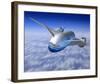 Boeing Conceptual Sonic Cruiser-null-Framed Art Print