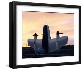 Boeing Heliwing aircraft-null-Framed Art Print