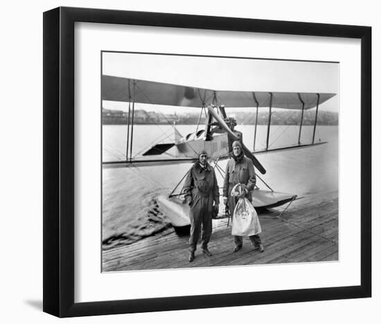 Boeing & Hubbard with Model C-null-Framed Art Print