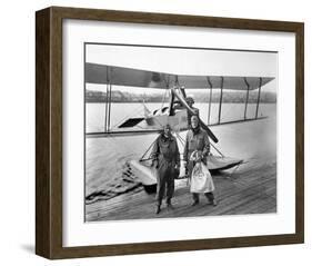 Boeing & Hubbard with Model C-null-Framed Art Print