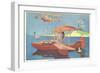 Boeing Model 204 Flying Boat-null-Framed Art Print