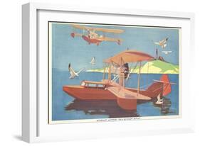 Boeing Model 204 Flying Boat-null-Framed Art Print