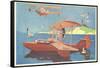 Boeing Model 204 Flying Boat-null-Framed Stretched Canvas