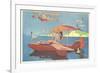 Boeing Model 204 Flying Boat-null-Framed Premium Giclee Print