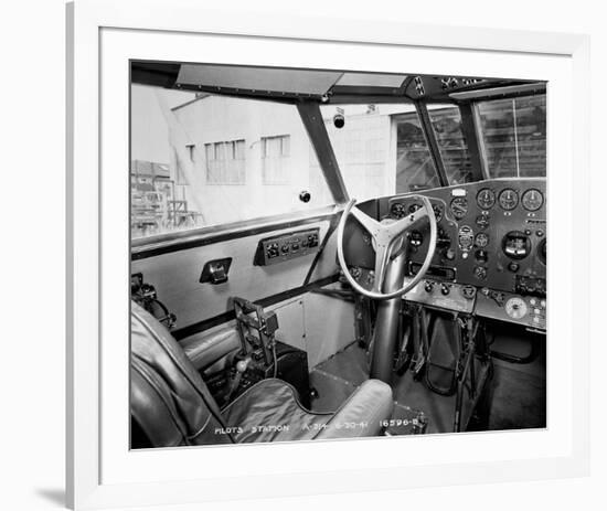 Boeing Model 314 Clipper-null-Framed Art Print