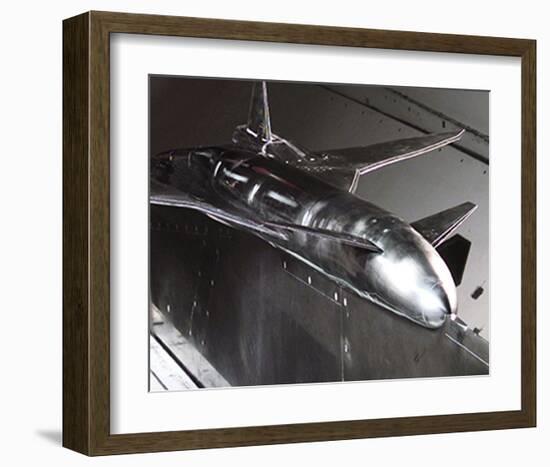 Boeing Sonic Cruiser Testing-null-Framed Art Print