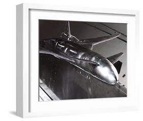 Boeing Sonic Cruiser Testing-null-Framed Art Print