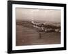 Boeing Stratocruiser, George Washington Bridge, 1949-Clyde Sunderland-Framed Art Print