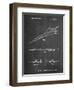 Boeing Supersonic Transport Concept Patent-Cole Borders-Framed Art Print