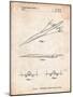 Boeing Supersonic Transport Concept Patent-Cole Borders-Mounted Art Print