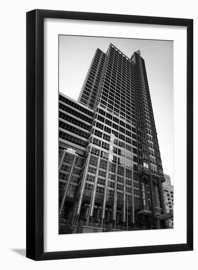 Boeing World HQ Chicago BW-Steve Gadomski-Framed Photographic Print