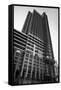 Boeing World HQ Chicago BW-Steve Gadomski-Framed Stretched Canvas