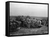 Boer Artillery Engaged-null-Framed Stretched Canvas