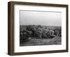 Boer Artillery Engaged-null-Framed Photographic Print