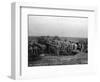 Boer Artillery Engaged-null-Framed Photographic Print