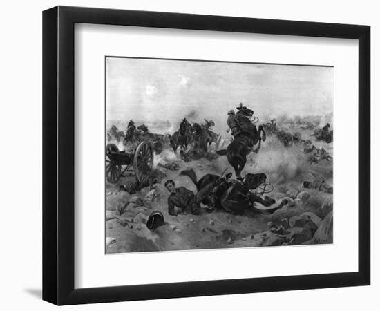 Boer, Battle of Tugela-Henri Dupray-Framed Art Print