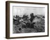 Boer, Battle of Tugela-Henri Dupray-Framed Art Print