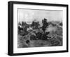 Boer, Battle of Tugela-Henri Dupray-Framed Art Print