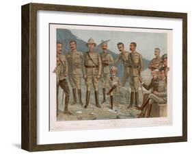 Boer, British Generals-Leslie Ward-Framed Art Print